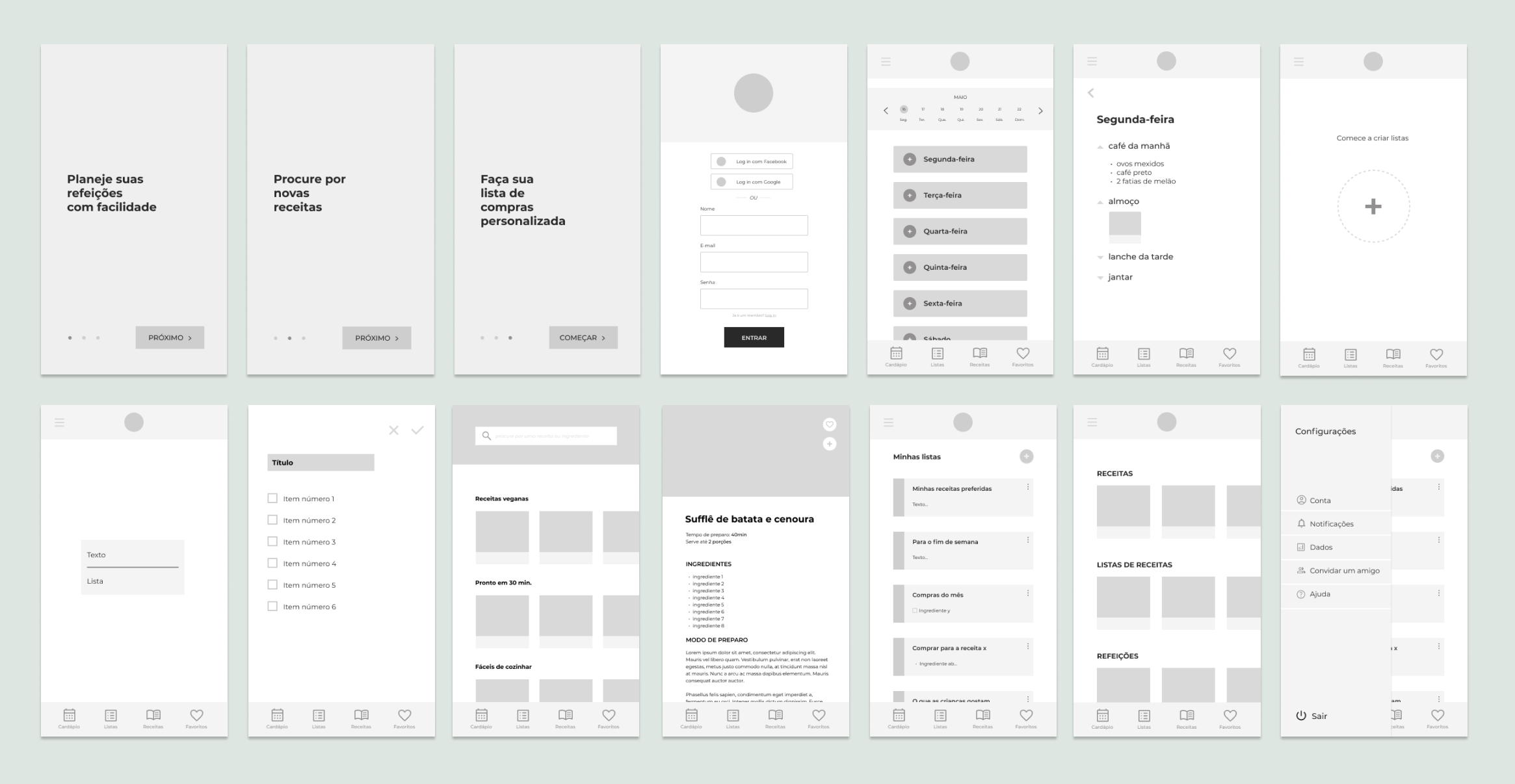 wireframes